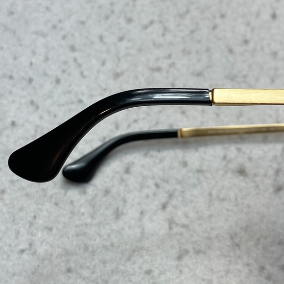 MIU MIU SMU11N Sunglasses Pentagon Black Gold Gray Gradient - Picture 5 of 16